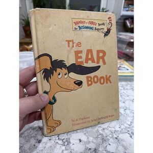 The Ear Book by Al Perkins 1968 First Edition First Printing Vintage Children's